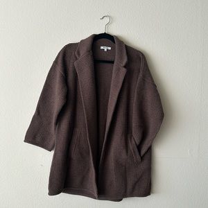 Madewell cozy sweater jacket/blazer